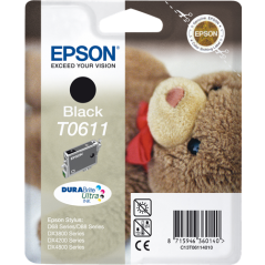 Epson T0611 Cartouche Noir Originale 