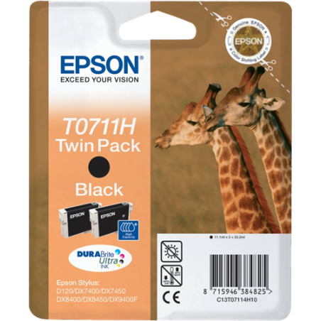 Epson T0711H Multipack Noir Original 