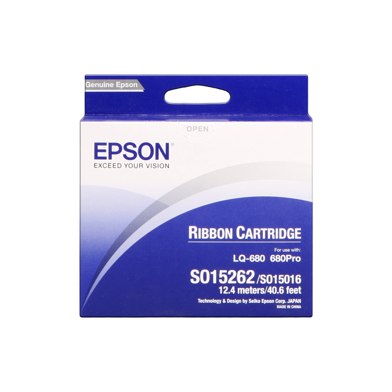 Epson S015016 Ruban Noir Original Epson S015016 Ruban Noir Original