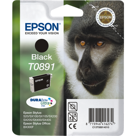 Epson T0891 Cartouche Noir Originale 