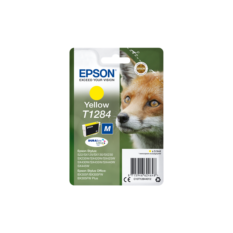 Epson T1284 Cartouche Jaune Originale