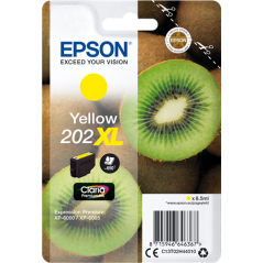 Epson 202XL Cartouche Jaune Originale 