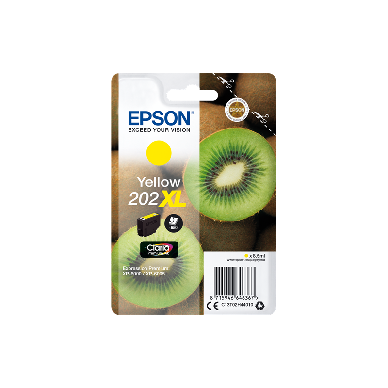 Epson 202XL Cartouche Jaune Originale