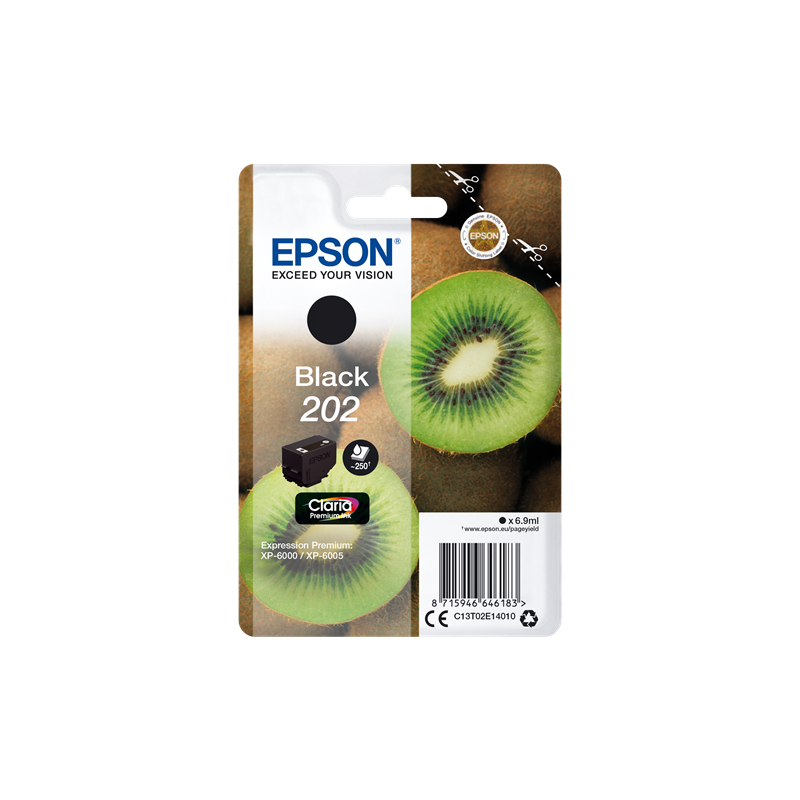 Epson 202 Cartouche Noir Originale