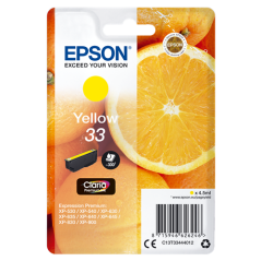Epson 33 Cartouche Jaune Originale 