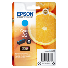 Epson 33 Cartouche Cyan Originale 