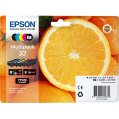 Epson 33 Multipack 5 Couleurs Original 