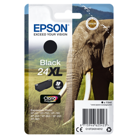 Epson 24XL Cartouche Noir Originale 