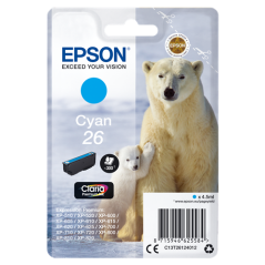 Epson 26 Cartouche Cyan Originale 