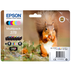 Epson 378 Multipack 6 Couleurs Original 