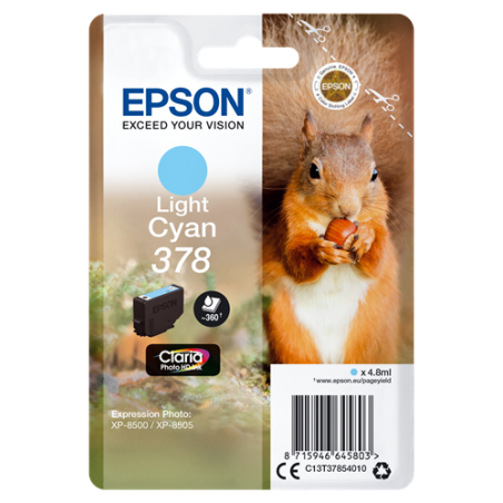 Epson 378 Cartouche Cyan clair Originale 