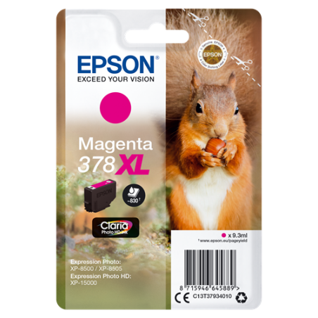 Epson 378XL Cartouche Magenta Originale 