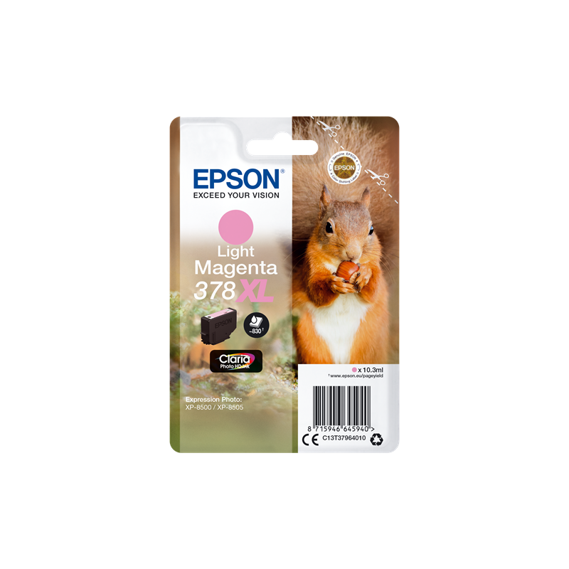 Epson 378XL Cartouche Magenta clair Originale