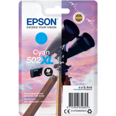 Epson 502XL Cartouche Cyan Originale 