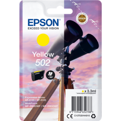 Epson 502 Cartouche Jaune Originale 