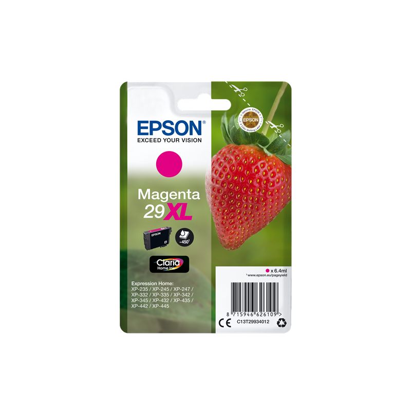 Epson 29XL Cartouche Magenta Originale