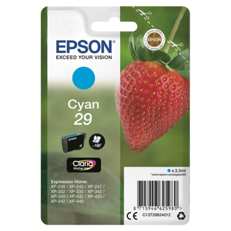 Epson 29 Cartouche Cyan Originale 