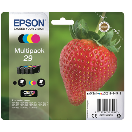 Epson 29 Multipack 4 Couleurs Original 