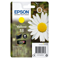 Epson 18 Cartouche Jaune Originale 