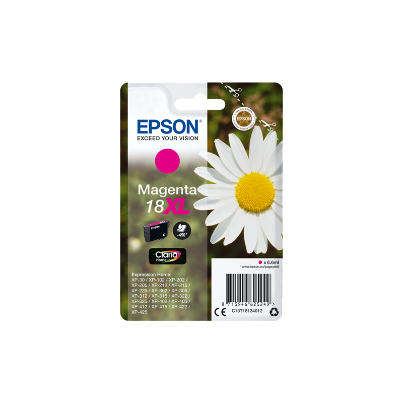 Epson 18XL Cartouche Magenta Originale