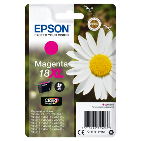 Epson 18XL Cartouche Magenta Originale 