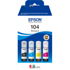 Epson 104 Multipack 4 Couleurs Original 