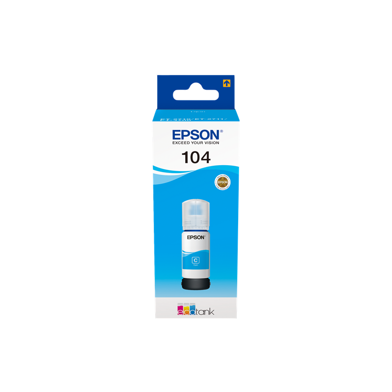 Epson 104 Cartouche Cyan Originale