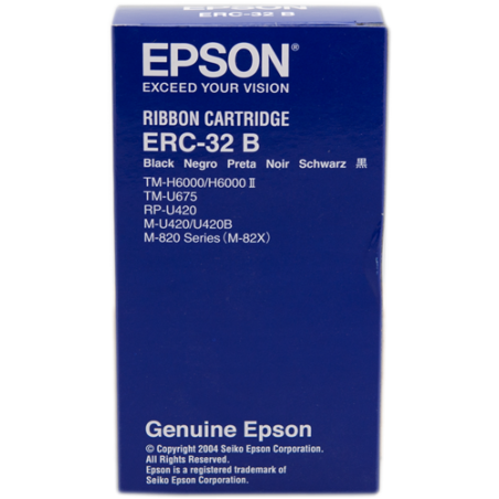 Epson ERC-32B Ruban Noir Original 