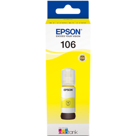 Epson 106 Cartouche Jaune Originale 