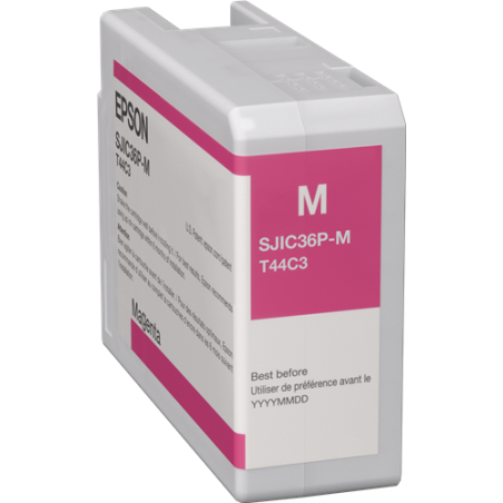 Epson SJIC36P-M Cartouche Magenta Originale 