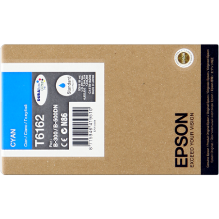 Epson T6162 Cartouche Cyan Originale 