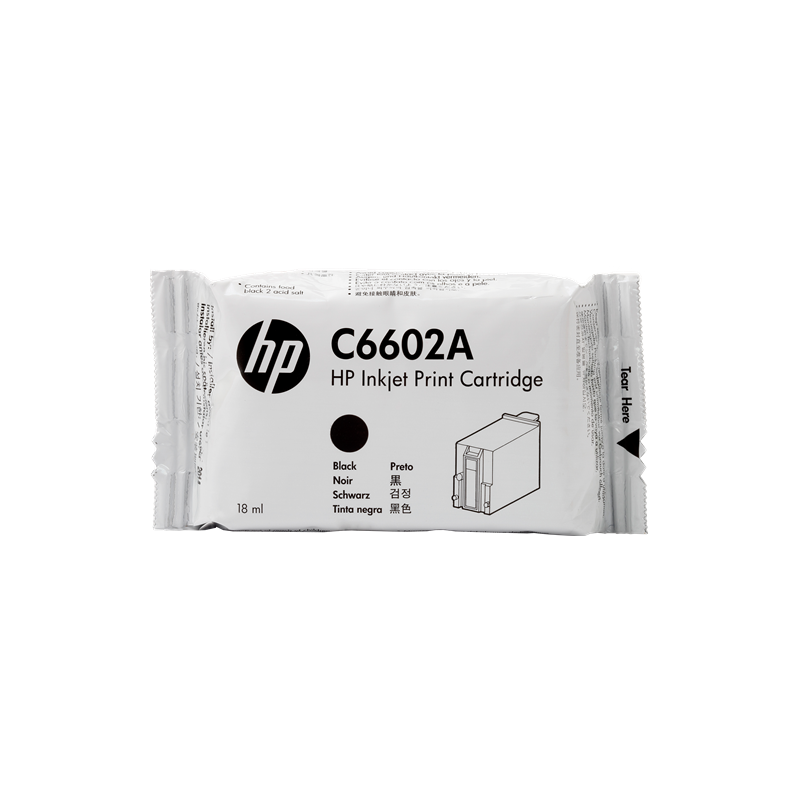 HP C6602A Cartouche Noir Originale