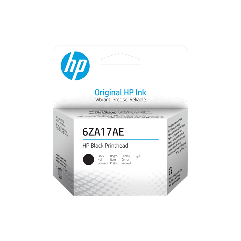 HP 6ZA17AE Tête d'impression Noir Originale