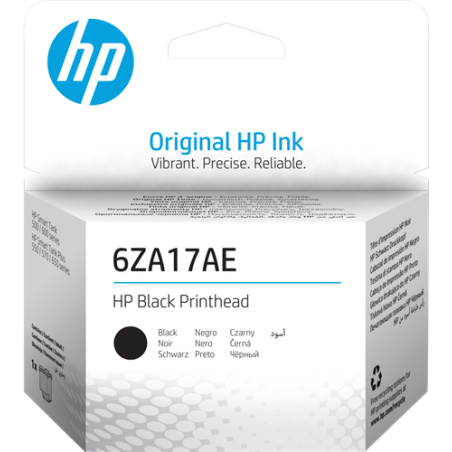 HP 6ZA17AE Tête d'impression Noir Originale 