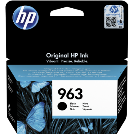 HP 963 Cartouche Noir Originale 