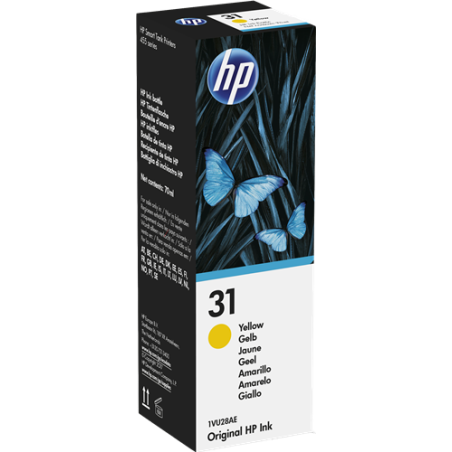 HP 31 Cartouche Jaune Originale 