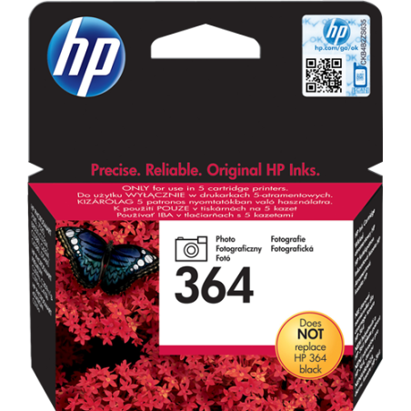 HP 364 Cartouche Noir Originale 
