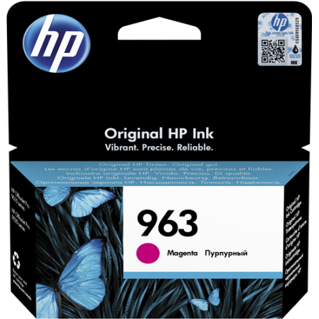 HP 963 Cartouche Magenta Originale 