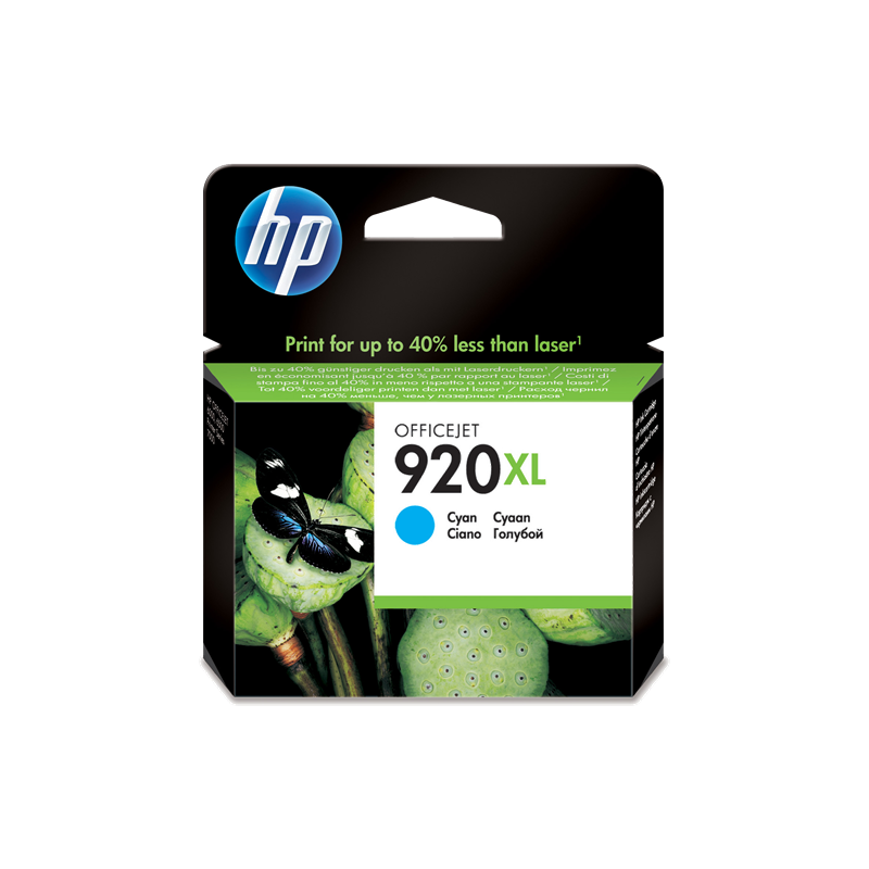 HP 920XL Cartouche Cyan Originale