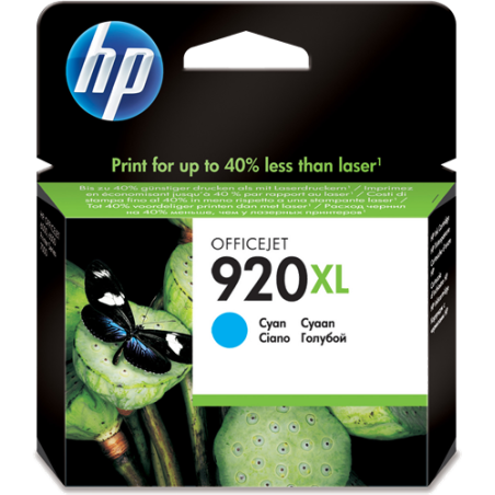 HP 920XL Cartouche Cyan Originale 