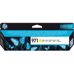 HP 971 Cartouche Jaune Originale 