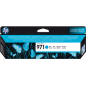 HP 971 Cartouche Cyan Originale