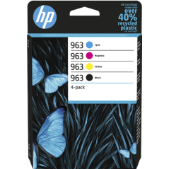 HP 963 Multipack 4 Couleurs Original 