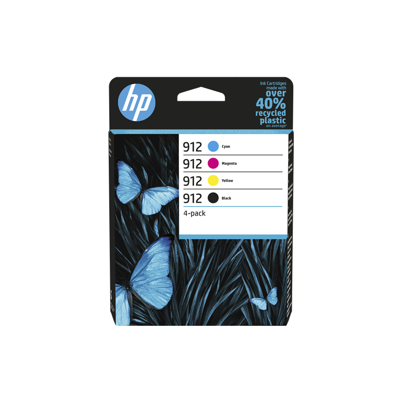 HP 912 Multipack 4 Cartouches Originales