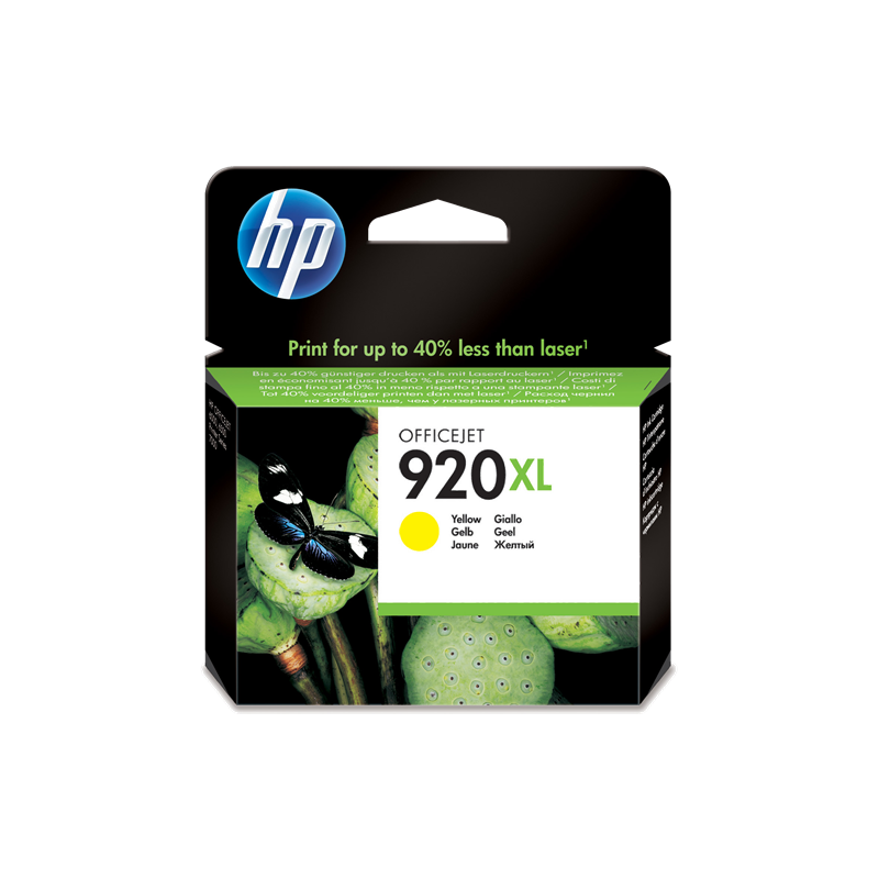 HP 920XL Cartouche Jaune Originale