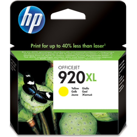 HP 920XL Cartouche Jaune Originale 