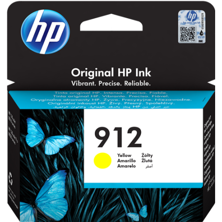 HP 912 Cartouche Jaune Originale 