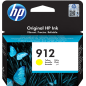 HP 912 Cartouche Jaune Originale