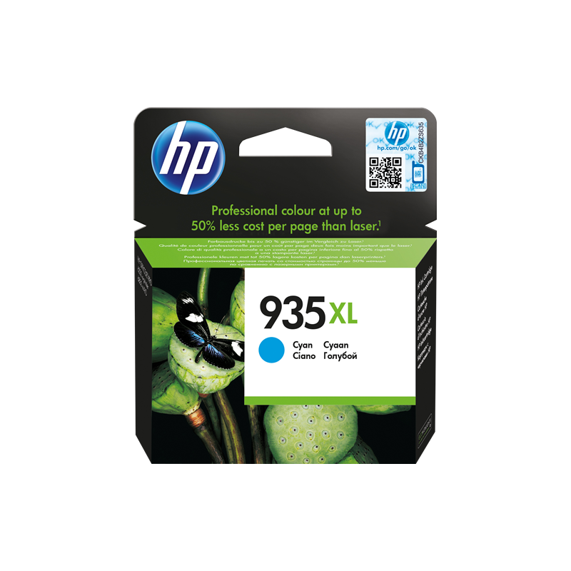 HP 935XL Cartouche Cyan Originale