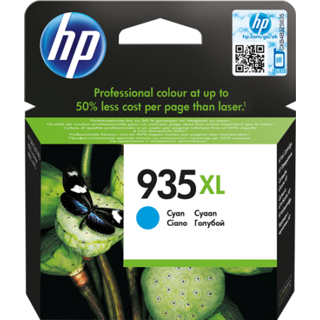 HP 935XL Cartouche Cyan Originale 